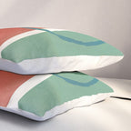 Minimal Abstract Shapes No.41 Pillow Sham Gallery Image 3