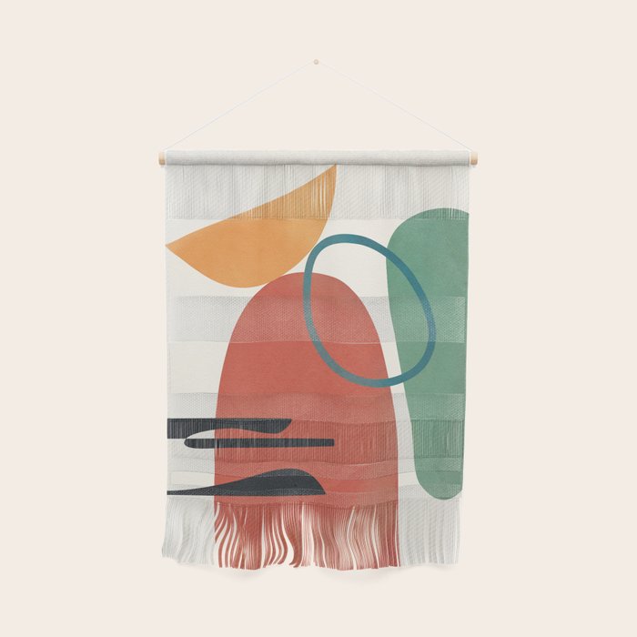 Minimal Abstract Shapes No.41 Wall Hanging Gallery Image 1