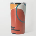 Minimal Abstract Shapes No.41 Travel Mug Gallery Image 1