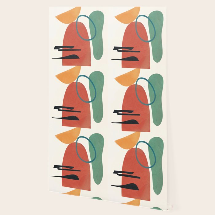 Minimal Abstract Shapes No.41 Wallpaper Gallery Image 2