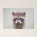 Raccoon - Colorful Welcome Mat Gallery Image 1