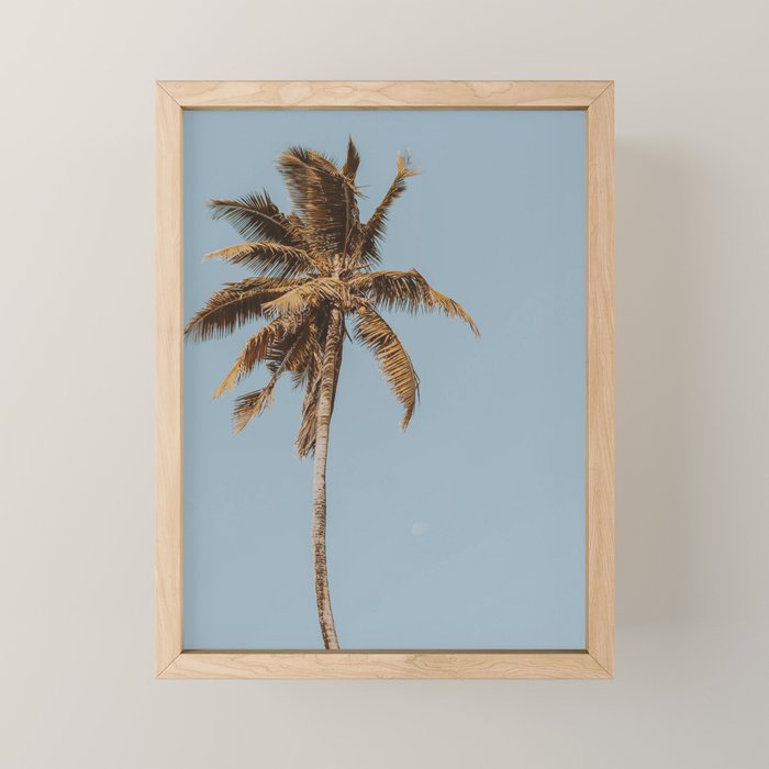 a palm tree iv Mini Art Print Gallery Image 1