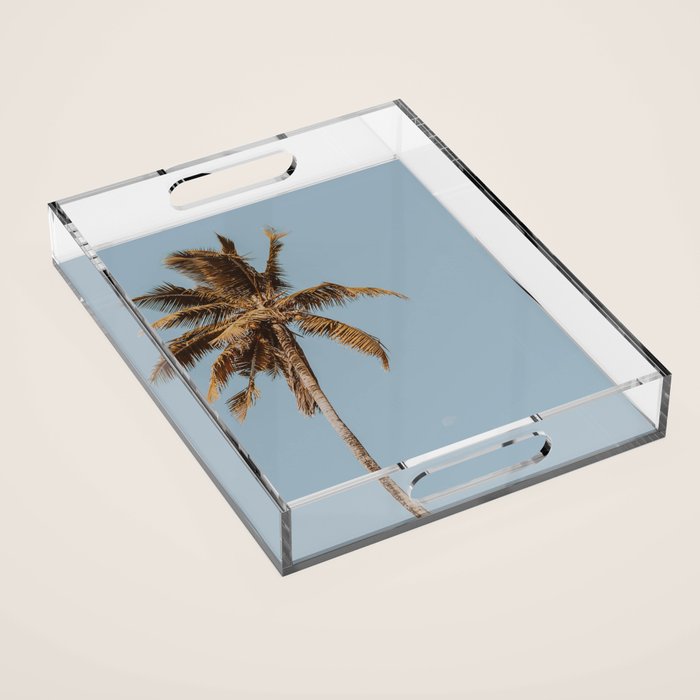 a palm tree iv Acrylic Tray Gallery Image 1
