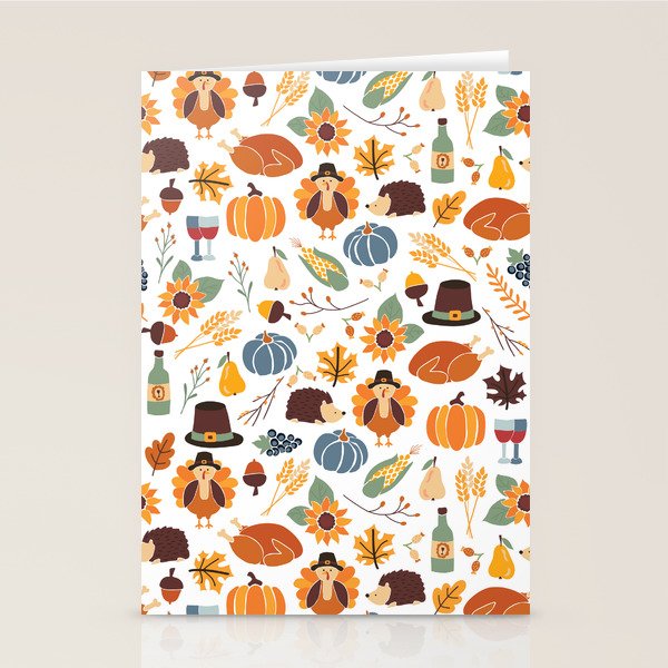 Thanksgiving Celebration Stationery Card Gallery Image 1