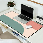 Modern Minimal Arch Abstract LXXVI Desk Mat Gallery Image 2
