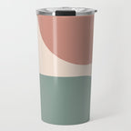 Modern Minimal Arch Abstract LXXVI Travel Mug Gallery Image 1