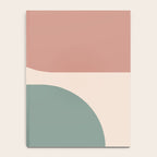 Modern Minimal Arch Abstract LXXVI Notebook Gallery Image 4