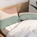 Modern Minimal Arch Abstract LXXVI Pillow Sham Gallery Image 2