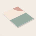 Modern Minimal Arch Abstract LXXVI Notebook Gallery Image 3