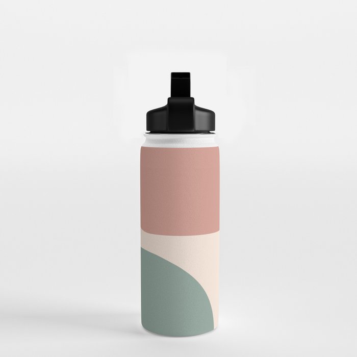 Modern Minimal Arch Abstract LXXVI Water Bottle Gallery Image 2