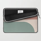 Modern Minimal Arch Abstract LXXVI Laptop Sleeve Gallery Image 2