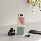 Modern Minimal Arch Abstract LXXVI Water Bottle Gallery Image 4