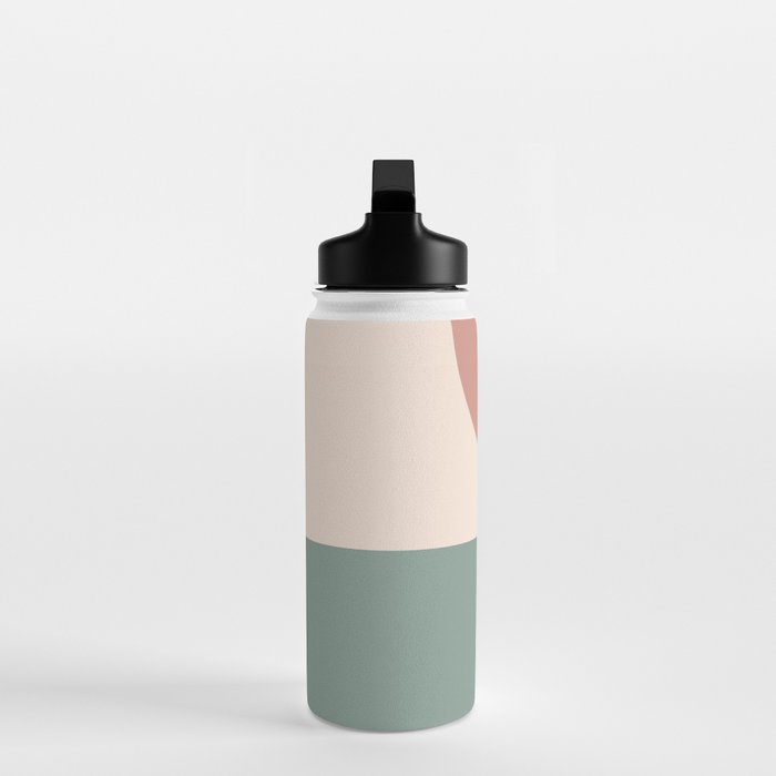 Modern Minimal Arch Abstract LXXVI Water Bottle Gallery Image 3