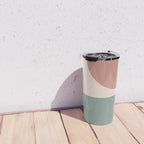 Modern Minimal Arch Abstract LXXVI Travel Mug Gallery Image 4