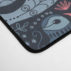 Arctic animals Polar bear, narwhal, seal, fox, puffin, whale  Desk Mat Gallery Image 4