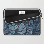 Arctic animals Polar bear, narwhal, seal, fox, puffin, whale  Laptop Sleeve Gallery Image 2