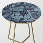 Arctic animals Polar bear, narwhal, seal, fox, puffin, whale  Side Table Gallery Image 2