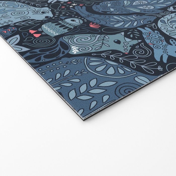 Arctic animals Polar bear, narwhal, seal, fox, puffin, whale  Welcome Mat Gallery Image 2