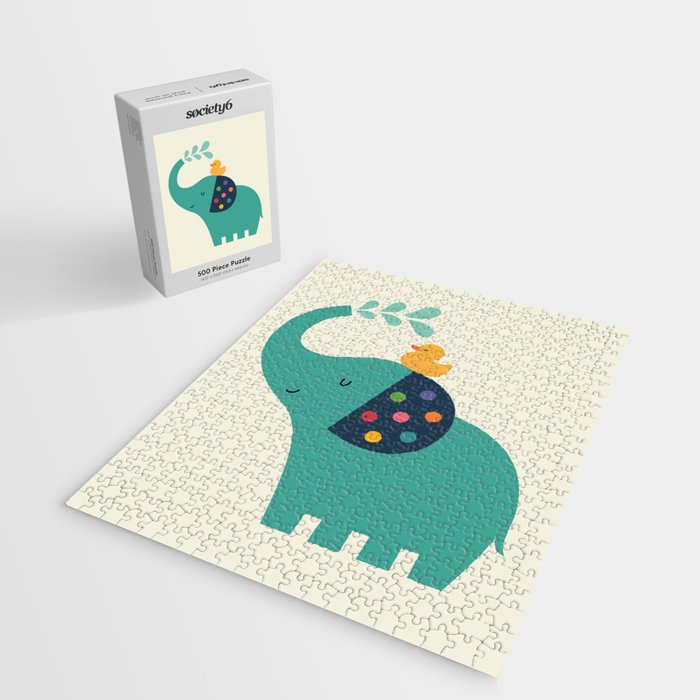 Keep Calm And Take A Shower Jigsaw Puzzle Gallery Image 2