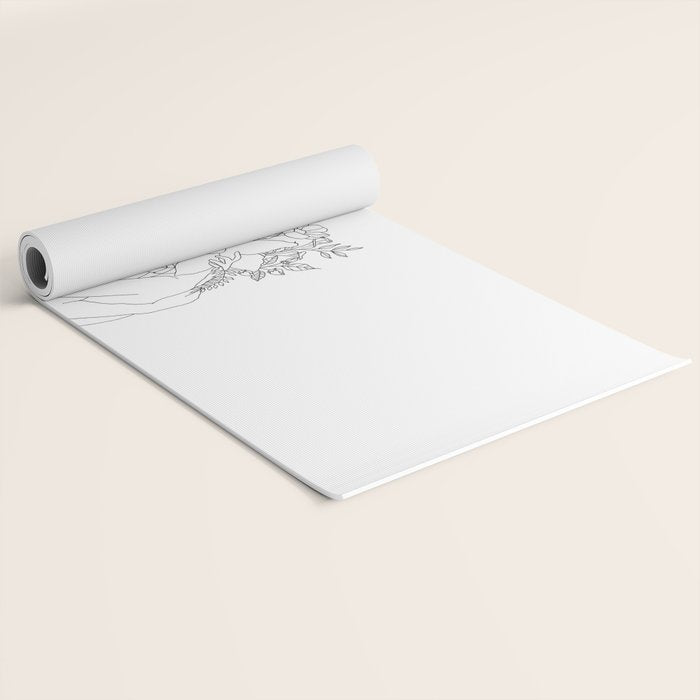 Blossom Hug Yoga Mat Gallery Image 2