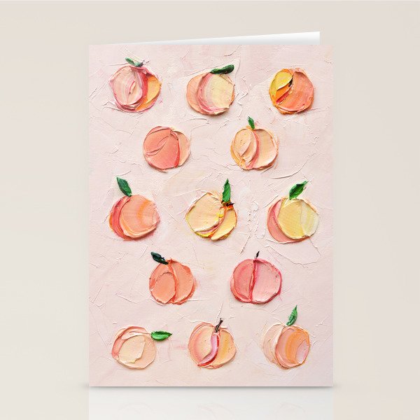 Peaches and Cream Stationery Card Gallery Image 2