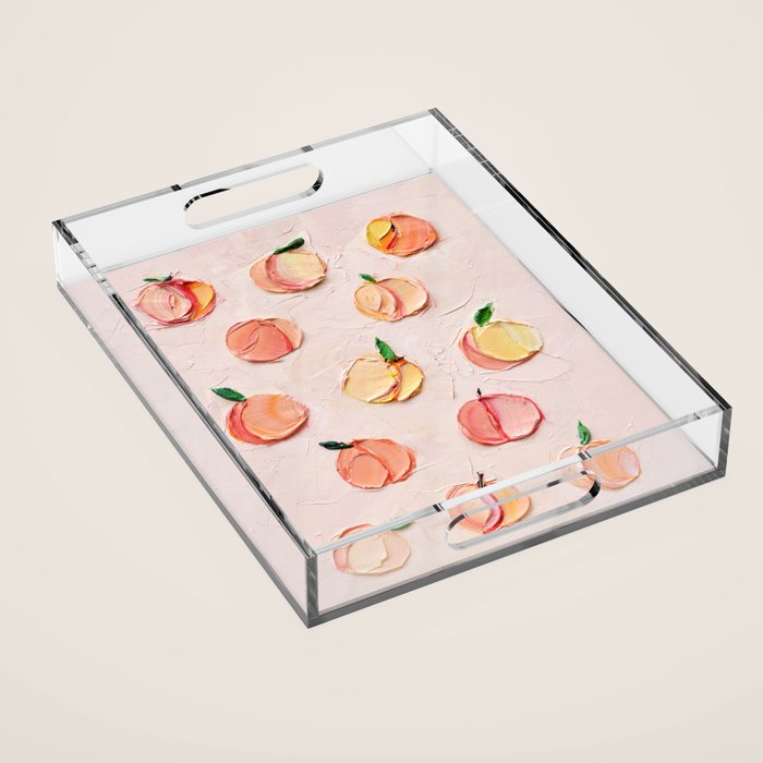 Peaches and Cream Acrylic Tray Gallery Image 1
