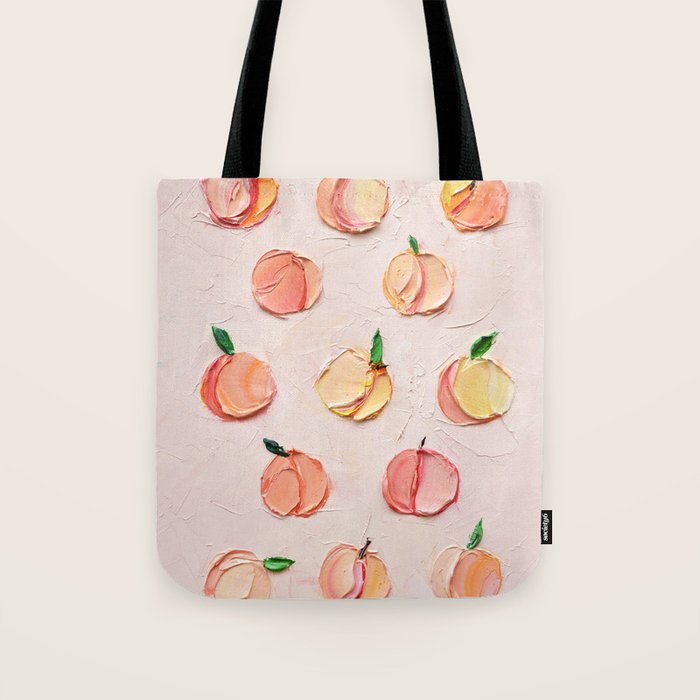 Peaches and Cream Tote Bag Gallery Image 1