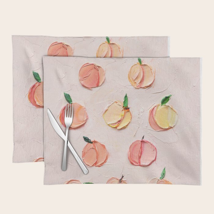 Peaches and Cream Placemat Gallery Image 1