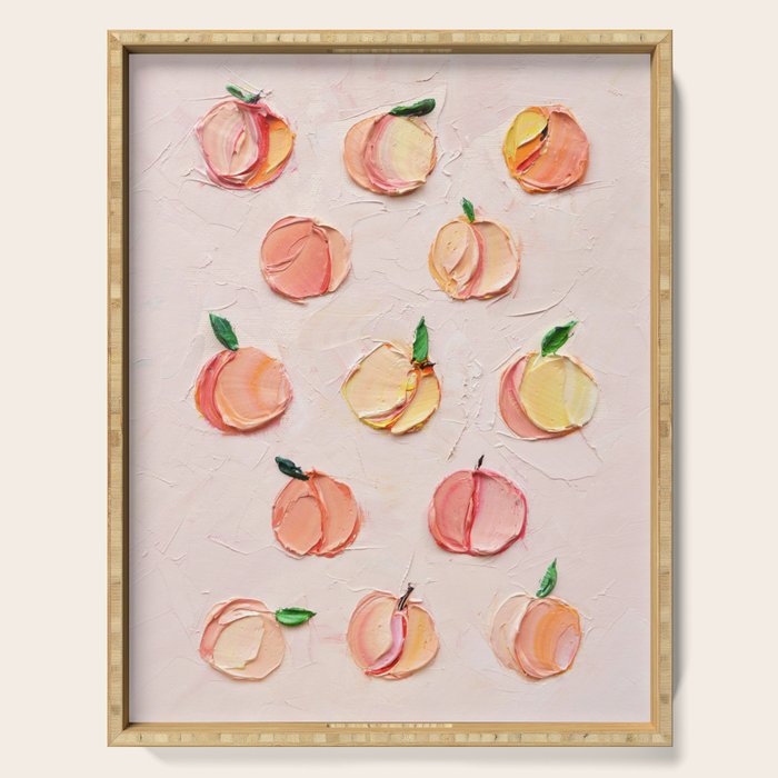 Peaches and Cream Serving Tray Gallery Image 1