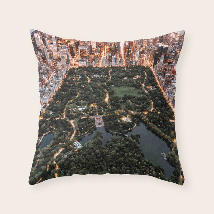 Central Park New York Throw Pillow Gallery Image 6