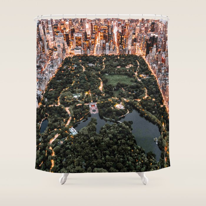 Central Park New York Shower Curtain Gallery Image 1