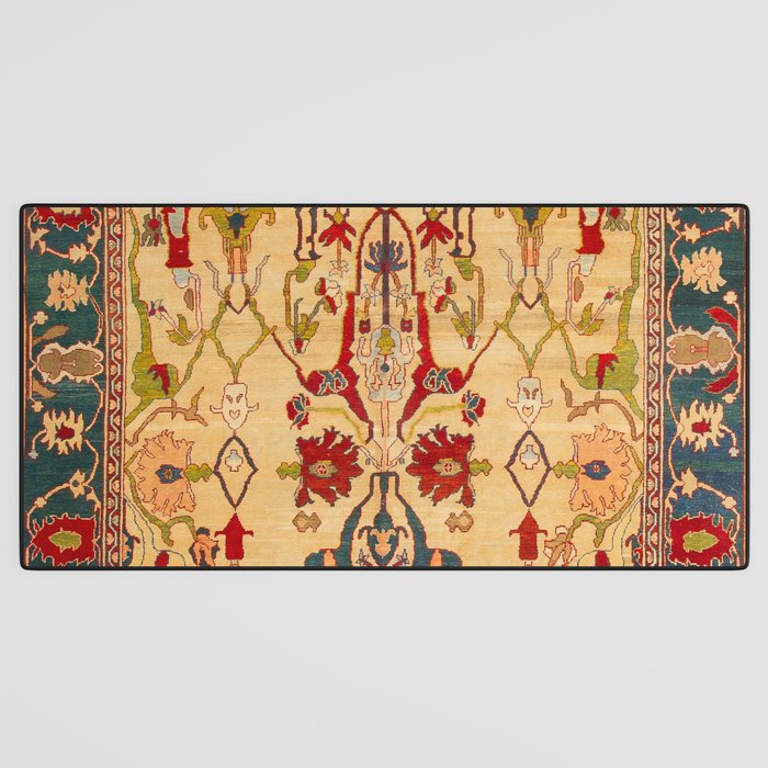 Heriz Antique Persian Rug Print Desk Mat Gallery Image 3