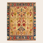 Heriz Antique Persian Rug Print Poster Gallery Image 4