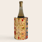 Heriz Antique Persian Rug Print Wine Chiller Gallery Image 3