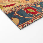 Heriz Antique Persian Rug Print Welcome Mat Gallery Image 2