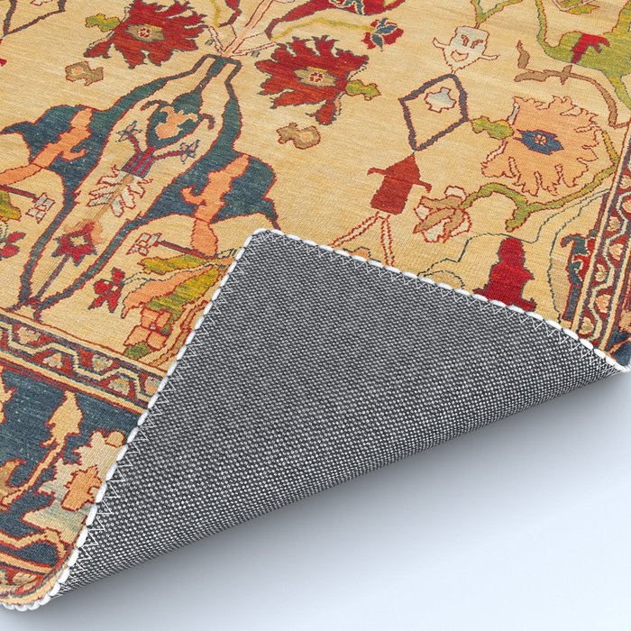 Heriz Antique Persian Rug Print Rug Gallery Image 4