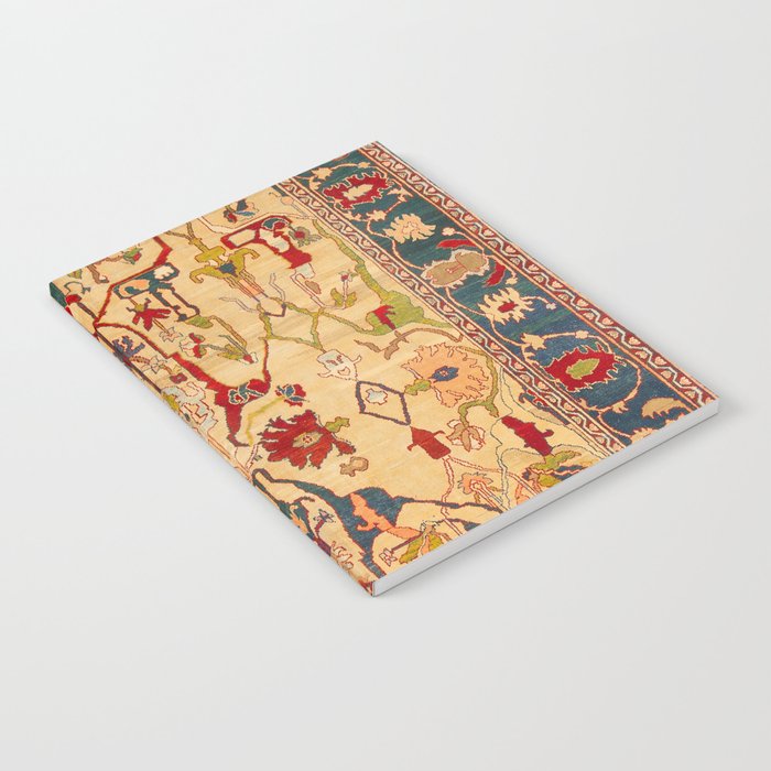 Heriz Antique Persian Rug Print Notebook Gallery Image 2