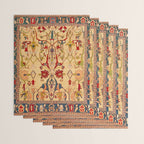 Heriz Antique Persian Rug Print Wrapping Paper Gallery Image 3