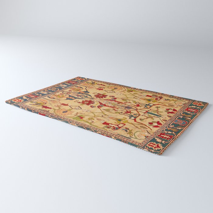 Heriz Antique Persian Rug Print Rug Gallery Image 3