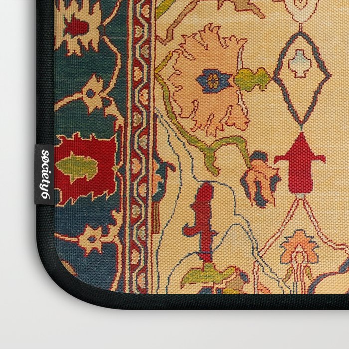 Heriz Antique Persian Rug Print Laptop Sleeve Gallery Image 3