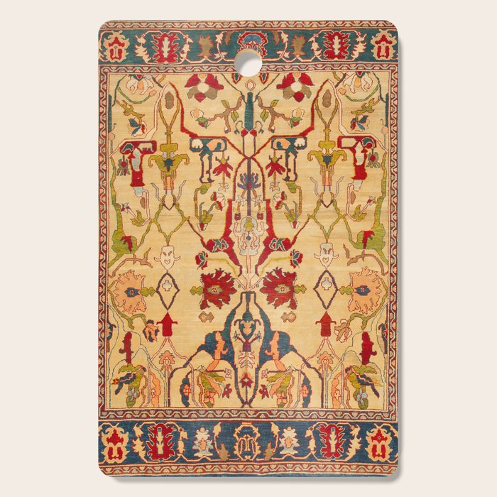 Heriz Antique Persian Rug Print Cutting Board Gallery Image 1