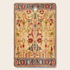 Heriz Antique Persian Rug Print Cutting Board Gallery Image 1