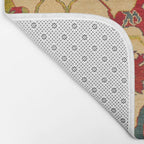 Heriz Antique Persian Rug Print Bath Mat Gallery Image 2