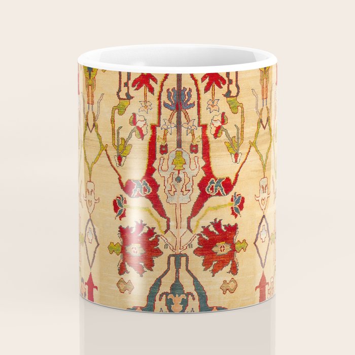 Heriz Antique Persian Rug Print Coffee Mug Gallery Image 4