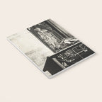 Paris, 1926, Dog out of Window Paris France black and white photograph Notebook Gallery Image 3