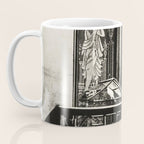 Paris, 1926, Dog out of Window Paris France black and white photograph Coffee Mug Gallery Image 3