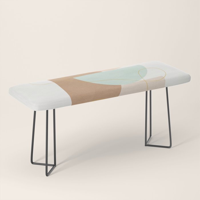 Soft Abstract Shapes 18 Bench Gallery Image 1