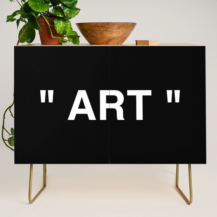 " Art " (Negative) Credenza Gallery Image 1