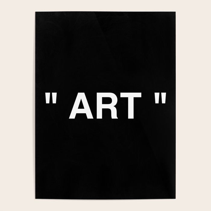 " Art " (Negative) Poster Gallery Image 1