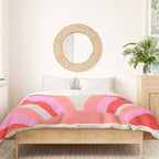 sunshine state, coral Duvet Cover Gallery Image 3